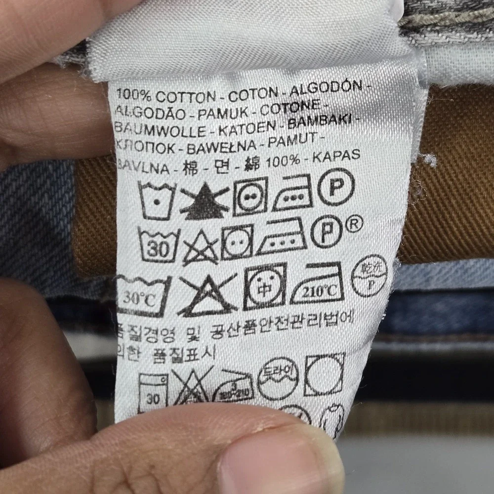 Levi's 569 Men Jeans 33X30 Gray Denim Loose Straight‎ 26